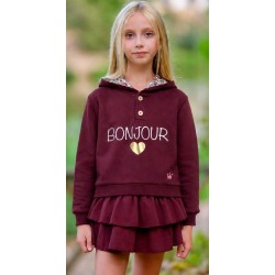 1920 Sudadera Bonjour Niña Eva Castro