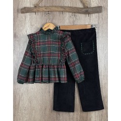 1931 Conjunto Camisa Cuadros 504
