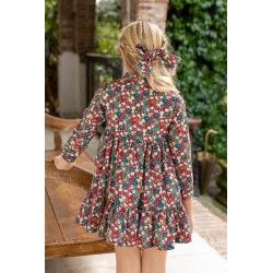 1957 Vestido Flores Larsy Boétie