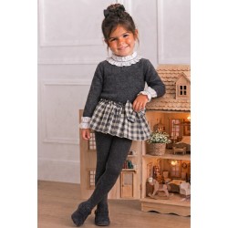 2002 Conjunto Niña Noir Valentina Bebés