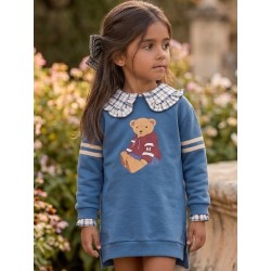 2010 Vestido Felpa Oso Mon Petit Bonbon