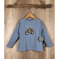2018 Sudadera Niño Felpa Moto Mon Petit Bonbon