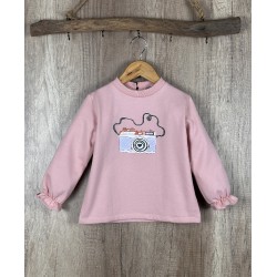 2021 Sudadera Niña Felpa Cámara Mon Petit Bonbon