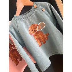 2032 Sudadera Niño Perro Mon Petit Bonbon