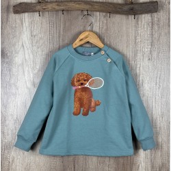 2034 Sudadera Niño Perro Mon Petit Bonbon