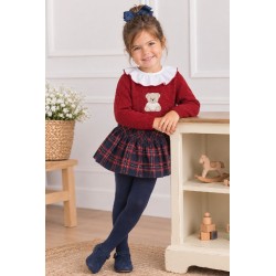 2068 Conjunto Bebé Niña Osito Mac Ilusión