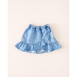 21 Falda Pareo Lyocell Denim Mi Canesú