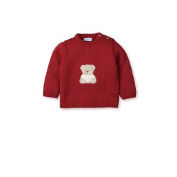 2086 Granate Jersey Bebé Osito Mac Ilusión