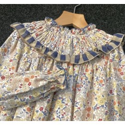 2103 Vestido Flores Camelia Yoedu (desde 7 años)