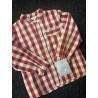 2129 Granate Camisa Niño Cuadros Camelia Yoedu