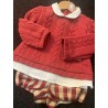 2133 Conjunto Bebé Niño Guinda Yoedu