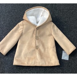 2156 Abrigo Bebé Unisex Capucha Doble Faz Yoedu
