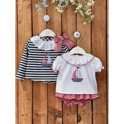 255 Conjunto Niña Barquito Valentina Bebés