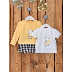 259 Conjunto Niño Oso Valentina Bebés