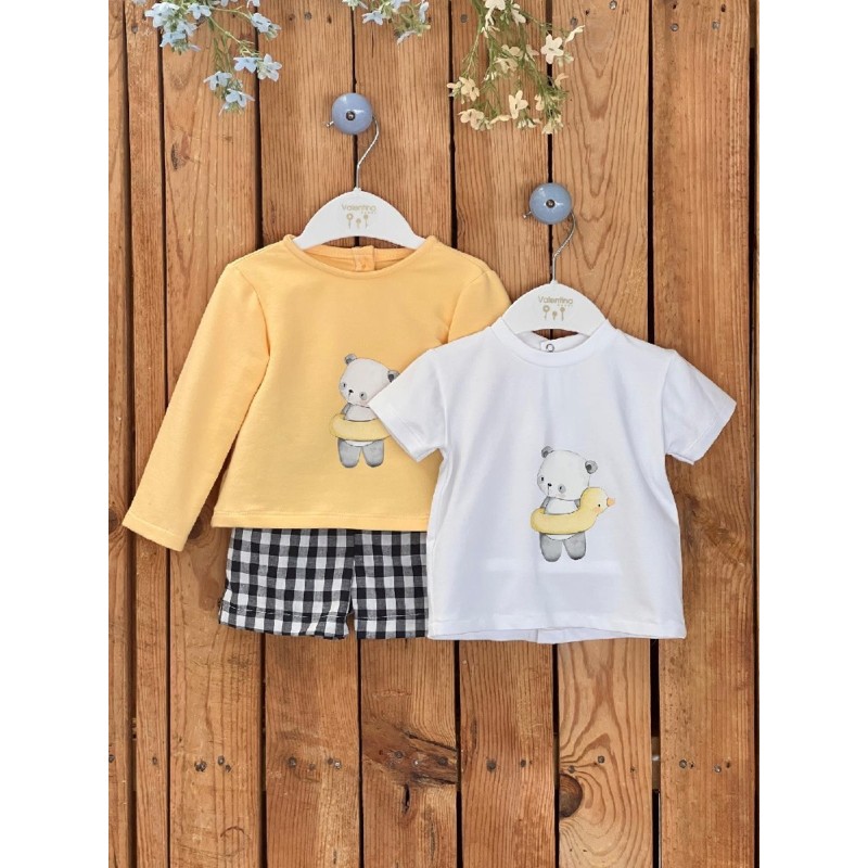 259 Conjunto Niño Oso Valentina Bebés