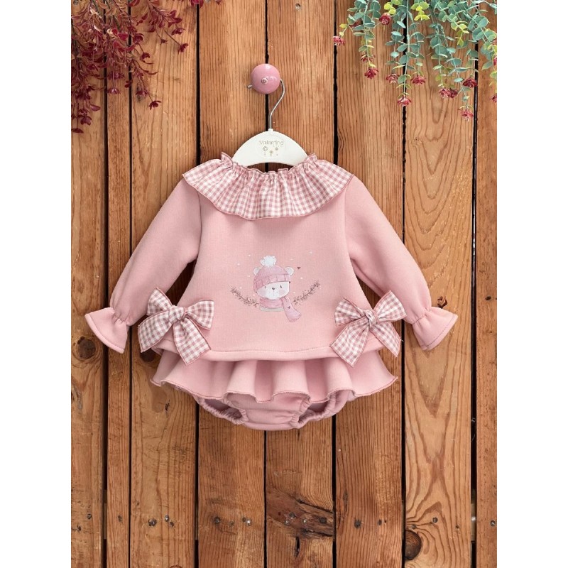 279 Conjunto Niña Felpa Penélope Valentina