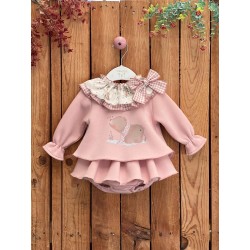 284 Conjunto Niña Felpa Donatella Valentina