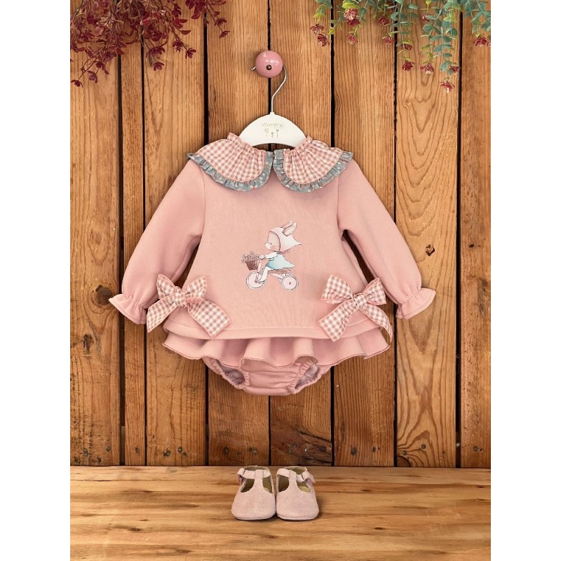 290 Conjunto Niña Felpa Martina Valentina