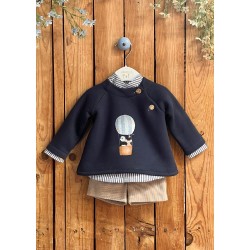 300 Conjunto Niño Globo Moon Valentina