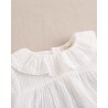 322 Blusa Bebe Muselina Volante Cuello Dadati