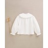 328 Blusa Niña Muselina Cuello Volante Dadati