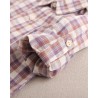 376 Camisa Niño Cuadros Morado Dadati