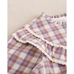 421 Vestido Cuadros Morado Dadati