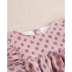 429 Vestido Estampado Hojas Dadati