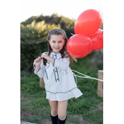 455 Vestido Estampado Coco Acqua