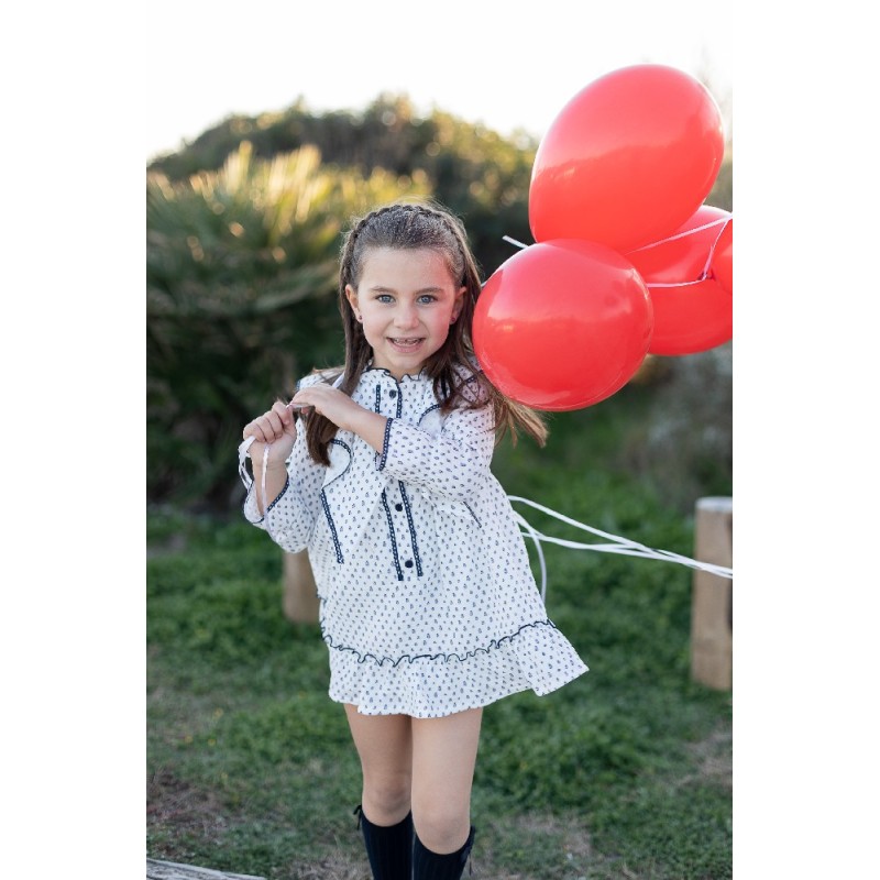 455 Vestido Estampado Coco Acqua