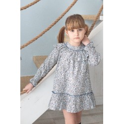 458 Vestido Flores Coco Acqua