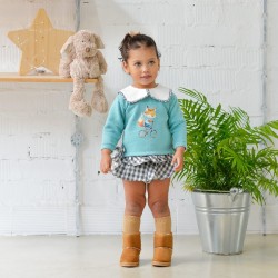 479 Conjunto Niña Zorro Pequeños Piratas