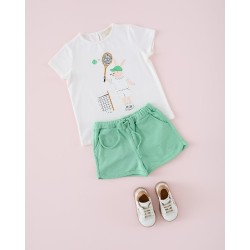 51 Camiseta Conejo Tenista Mi Canesú