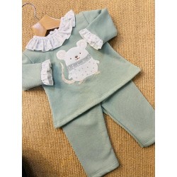 503 Conjunto Niña Ratón Pequeños Piratas