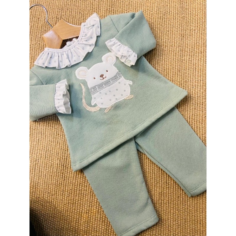 503 Conjunto Niña Ratón Pequeños Piratas