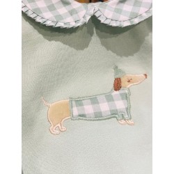 505 Conjunto Niña Perro Salchicha Pequeños Piratas