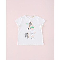 52 Camiseta Conejo Tenista Mi Canesú