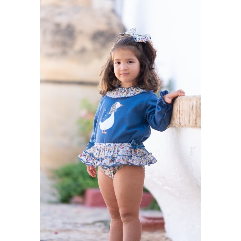 521 Conjunto Niña Pata Mon Petit Bonbon