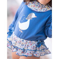 522 Conjunto Niña Pata Mon Petit Bonbon