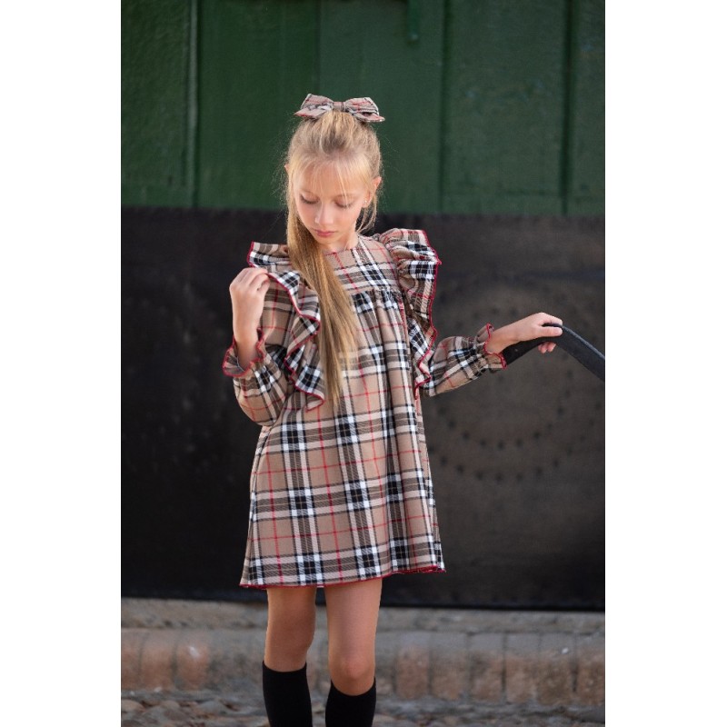 531 Vestido Cuadros Burberry Mon Petit Bonbon