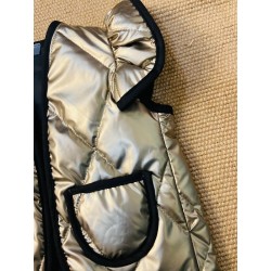 558 Chaleco Acolchado Dorado Mon Petit Bonbon