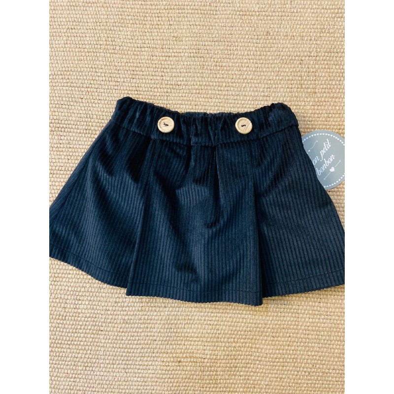 566 Falda Pantalón Pana Mon Petit Bonbon