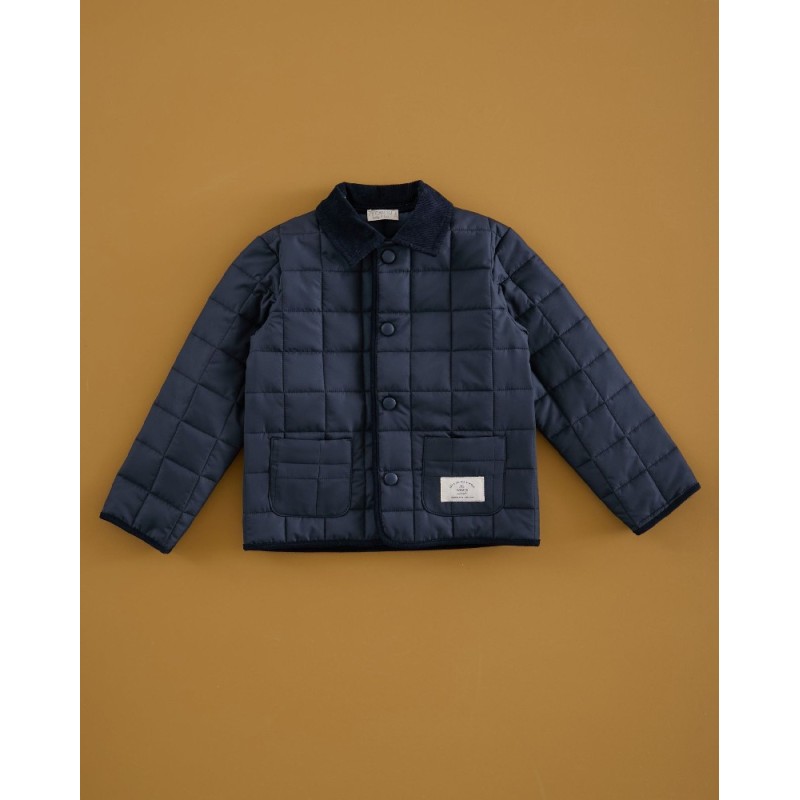 617 Trenca Azul Marino Mi Canesú