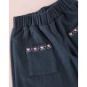 625 Pantalón Bordado Marino Mi Canesú