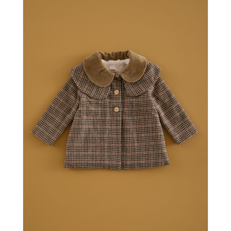 636 Abrigo Capa Minitartán Forest Mi Canesú