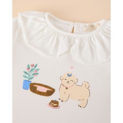 654 Camiseta Perrita Pepa Mi Canesú