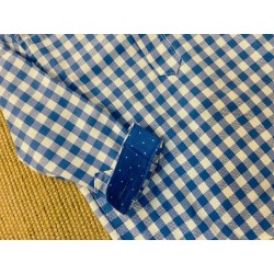 704 Camisa Niño Children Chocolate La Martinica