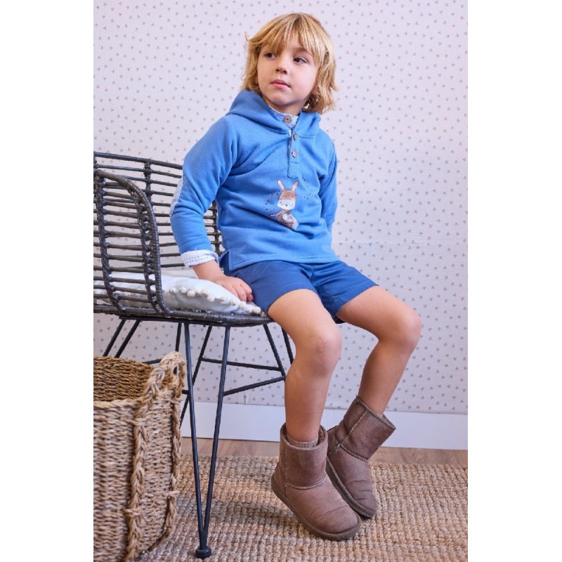 720 Sudadera Niño Terracota La Martinica