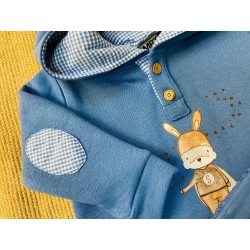 722 Sudadera Niño Terracota La Martinica