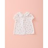 887 Camisa Pétalos Flor Allegra